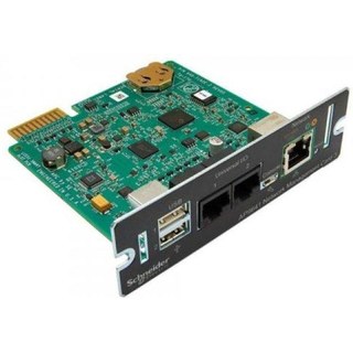 Carte de gestion réseau APC AP9641 SmartSlot 1GBE avec surveillance environnementale