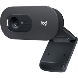 Webcam Logitech 960-001372 HD 720P 30FPS USB Microphone Clip Graphite