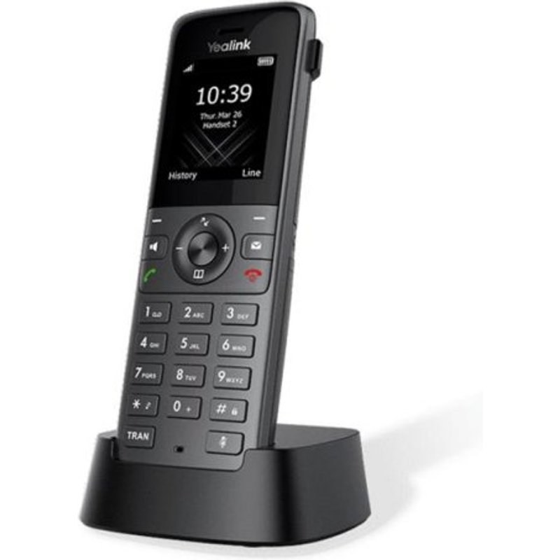 Téléphone sans fil Yealink W73H Noir Bluetooth DECT écran TFT