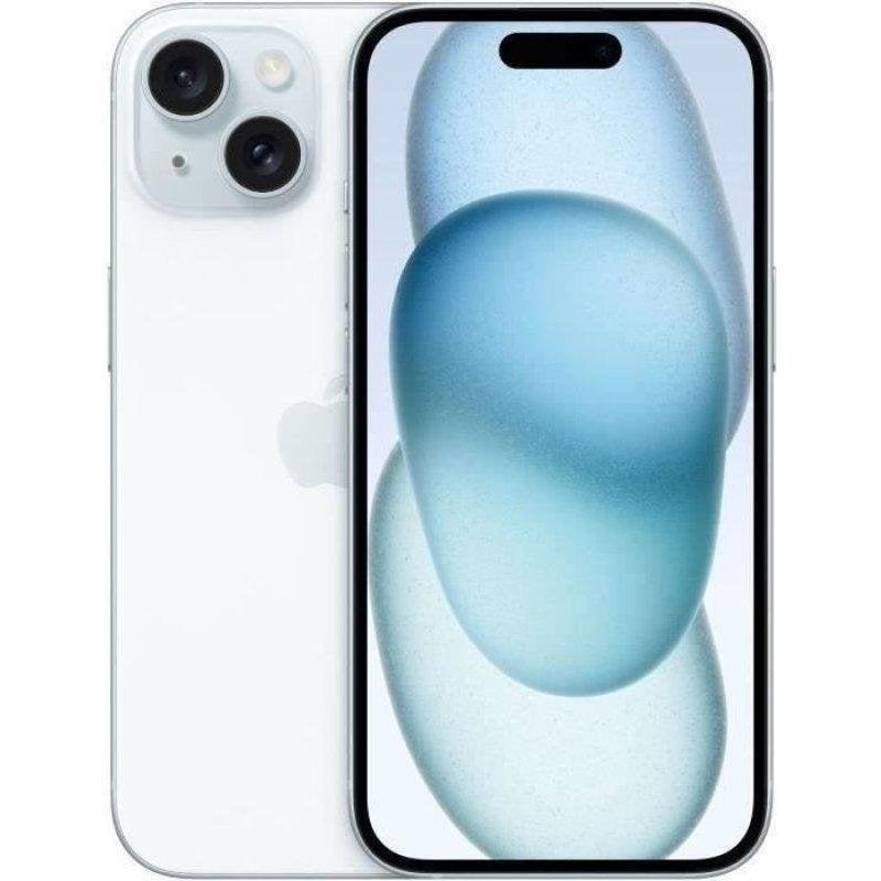 Apple iPhone 15 128 Go Bleu Double SIM Étanche