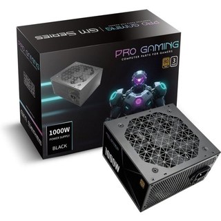 Fuente de Alimentación ProGaming 1000W 80+ Gold modulaire I-STOP noir