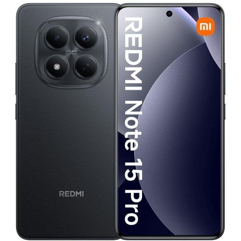 Xiaomi REDMI Note 15 Pro 4G 12 Go 512 Go 6,77" Noir