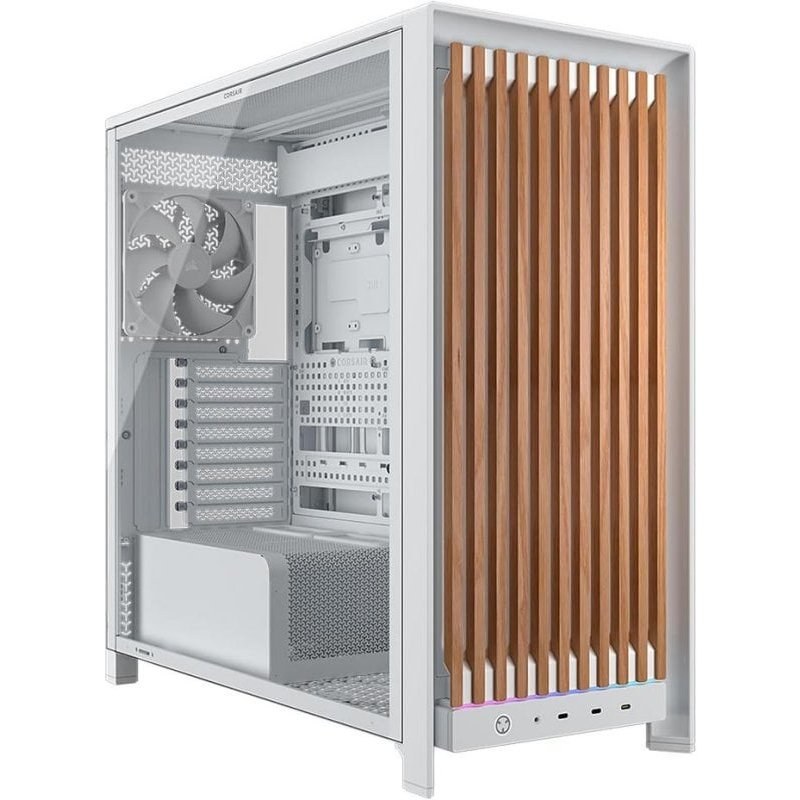 Boîtier PC Mid-Tower CORSAIR FRAME 5000D WOOD RS White/Oak