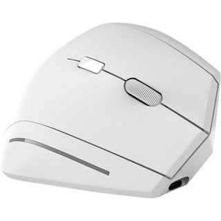 Souris TnB Vertical Ergonomique Sans Fil Bluetooth 1600DPI Blanc Rechargeable