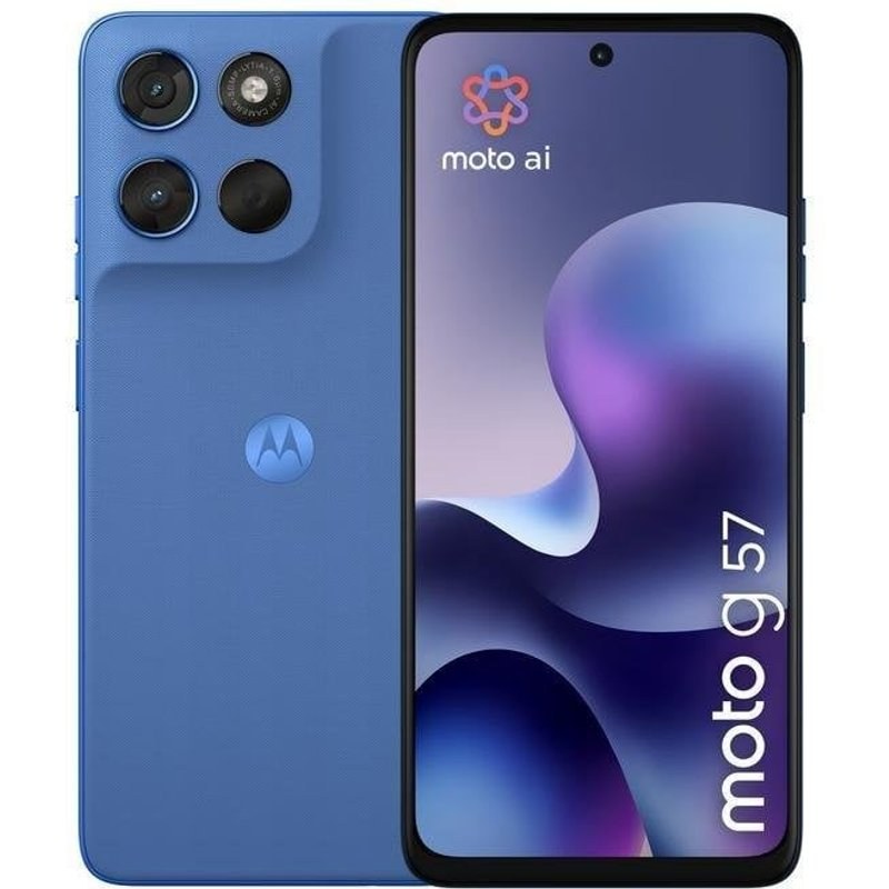 Motorola Moto G57 5G 8 Go 256 Go 6.72" Bleu