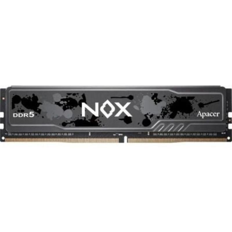 Mémoire RAM Apacer NOX 16 Go 1X16GO DDR5 6000 MHz CL38 Intel XMP Noir