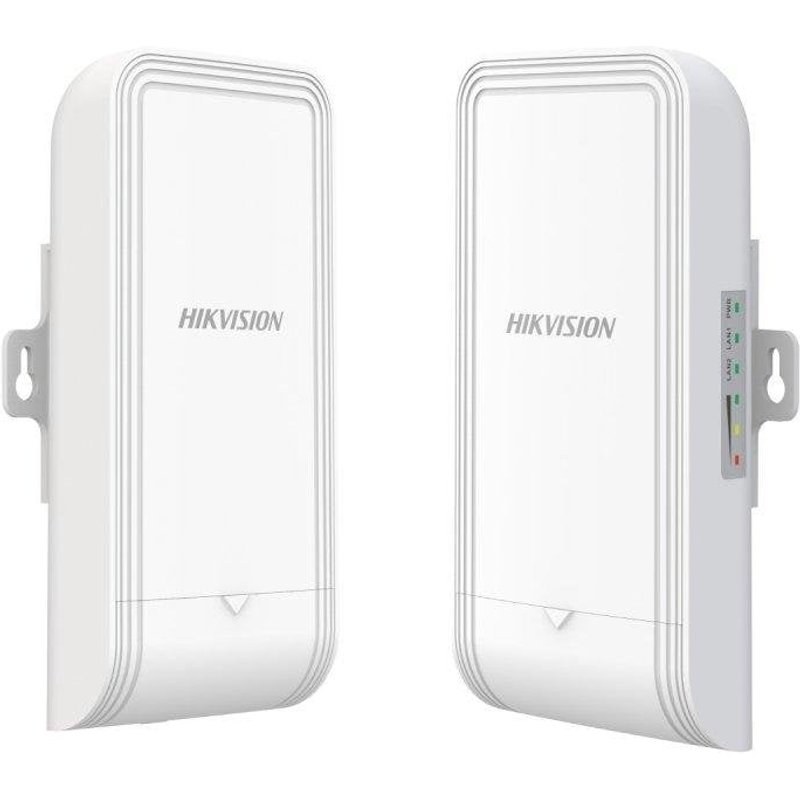 Pont sans fil Hikvision DS-3WF3000-EI-5AC/P 5 GHz 867MBPS IP55 3KM Blanc