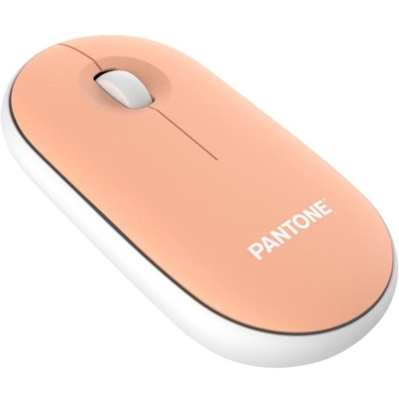Souris PANTONE PT-MS001E RF sans fil 100 DPI orange ergonomique