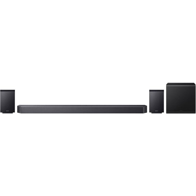 Barre de Son Samsung Q-series HW-Q935GF 9.1.4 Bluetooth Wi-Fi Dolby Atmos Noir Titane