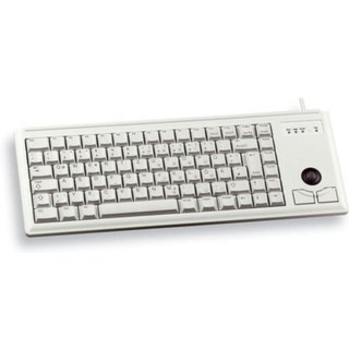 Clavier CHERRY G84-4400 AZERTY filaire avec trackball intégré gris