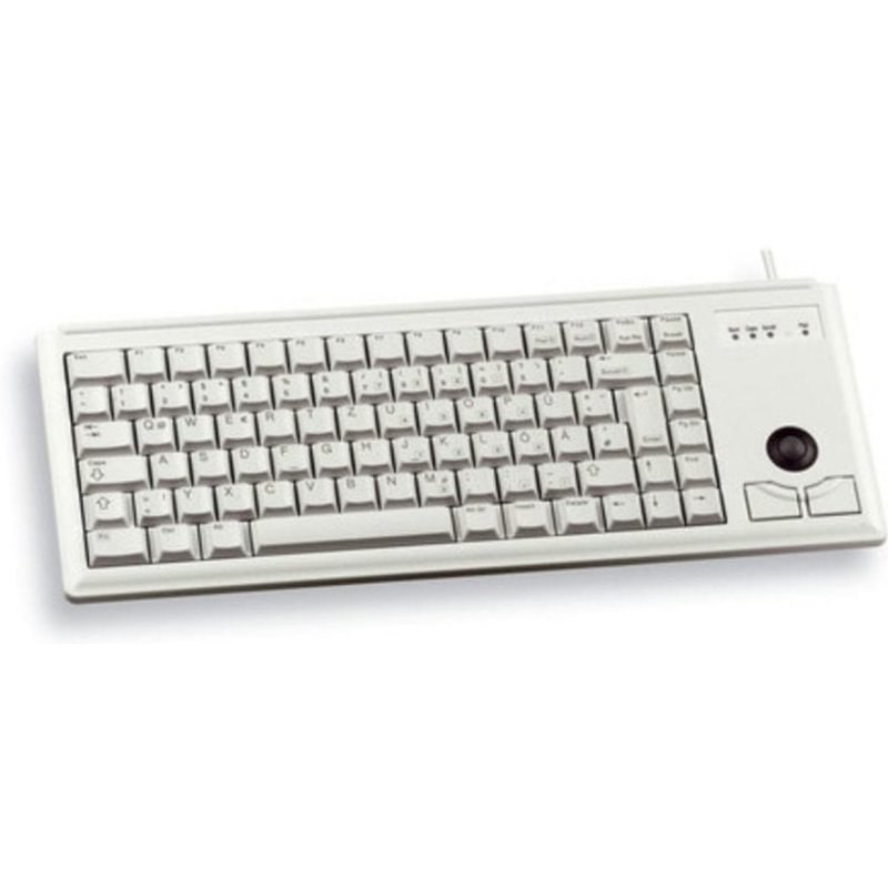 Clavier CHERRY G84-4400 AZERTY filaire avec trackball intégré gris