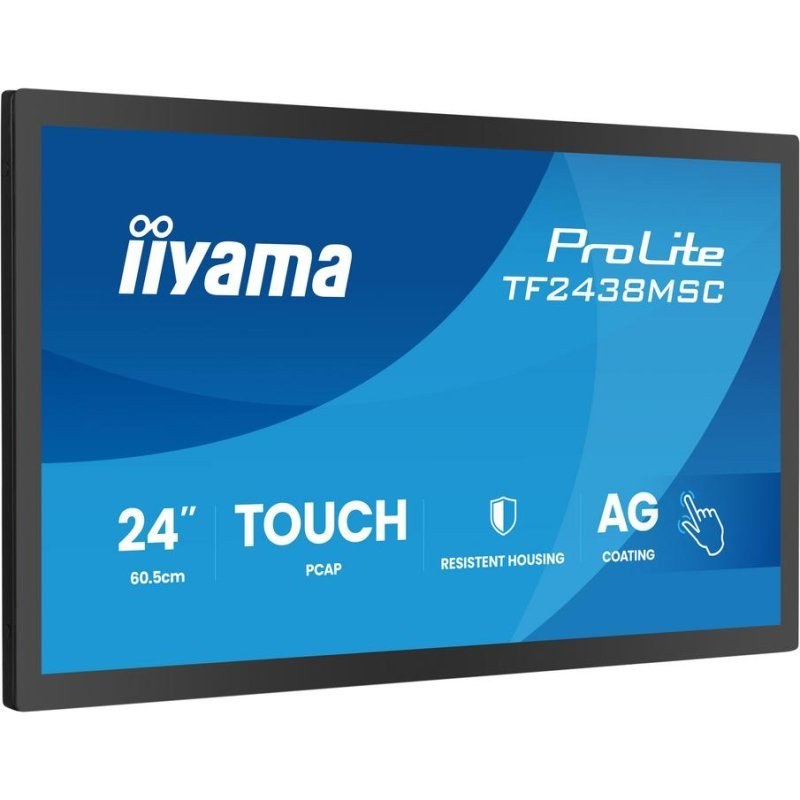 Écran PC iiyama TF2438MSC-B2 23,8" Full HD 120 Hz IPS Tactile Haut-parleurs VESA