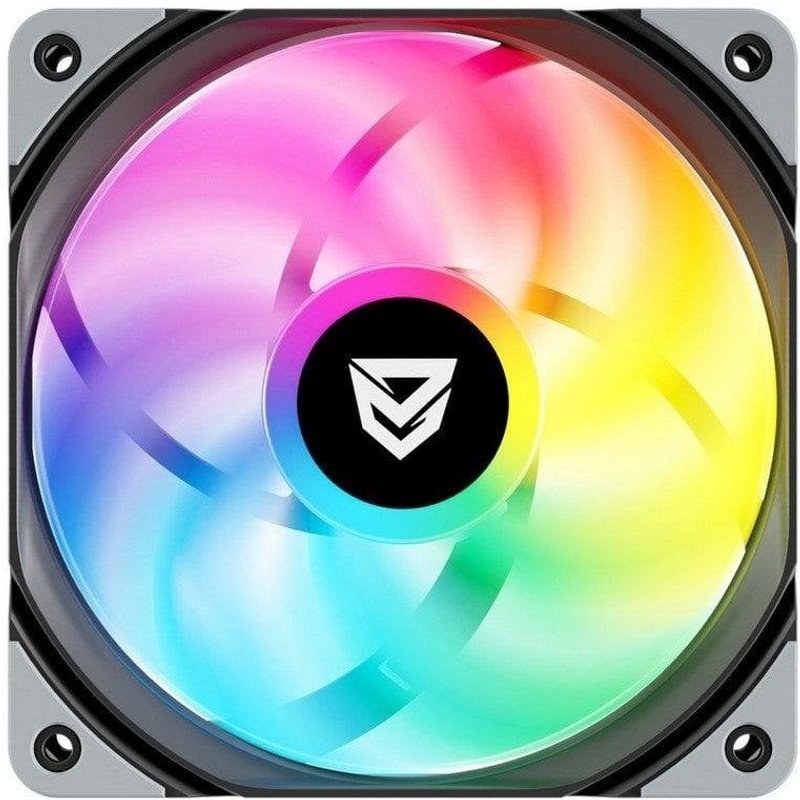 Ventilateur supplémentaire Nfortec Koit 120 mm PWM 1700RPM ARGB noir silencieux