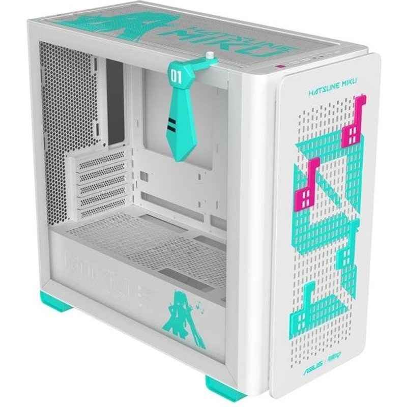 Tour ASUS A23 Hatsune Miku Edition micro ATX Mini-ITX Fenetre Laterale