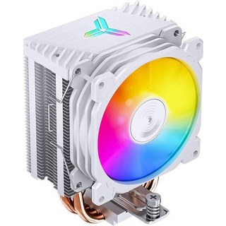 Refrigeration Air Jonsbo Socket Intel LGA 115X 1200 1700 AMD AM4 AM5 92 mm CR-1400E ARGB Blanc