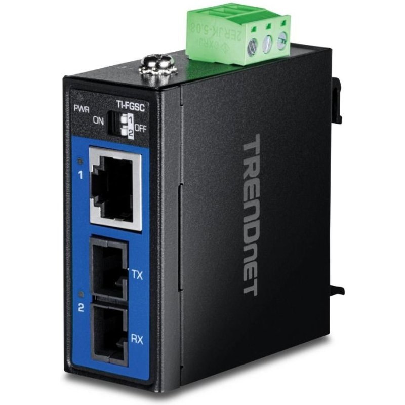 Switch Trendnet TI-FGSC Gigabit Ethernet SC Montage DIN IP50