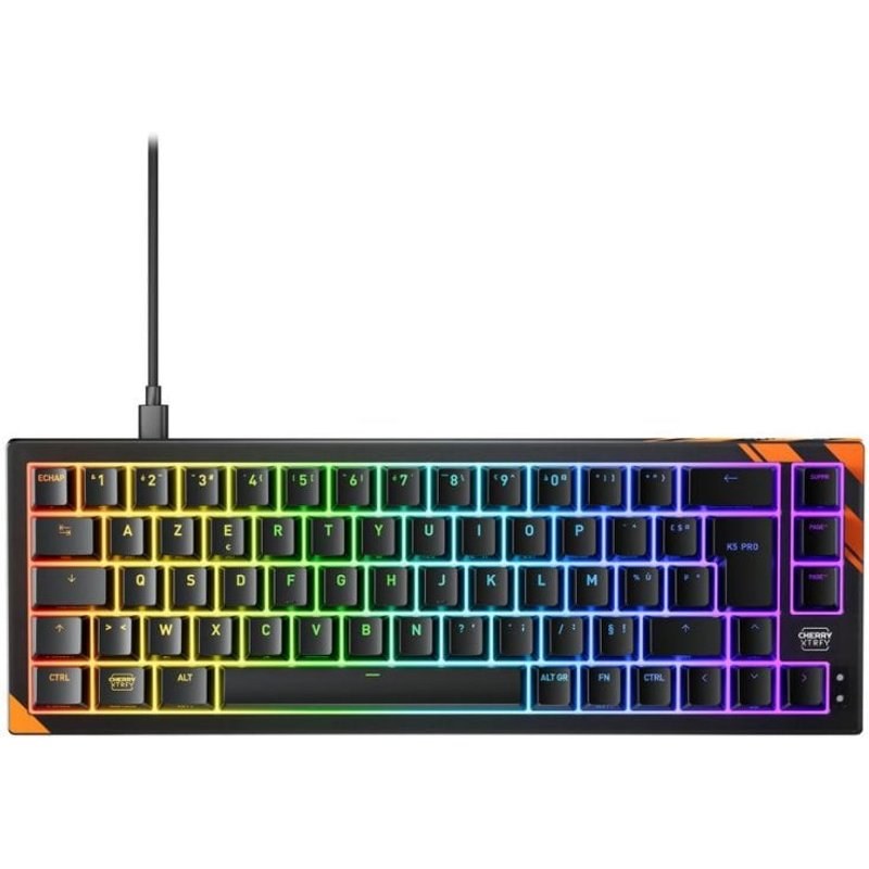 Clavier CHERRY K5 PRO TMR COMPACT magnétique compact switches magnétiques RGB AZERTY