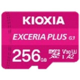 Carte mémoire Kioxia EXCERIA PLUS G3 256 Go Rose 210MB/s UHS-I A2 V30