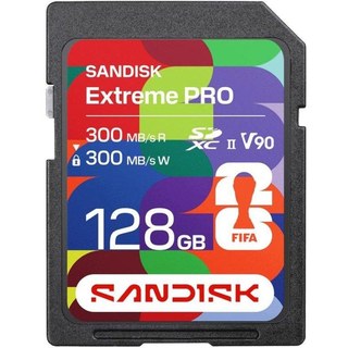 Carte mémoire Sandisk Extreme PRO 128 Go SDXC UHS-II 300MB/s V90 IP68