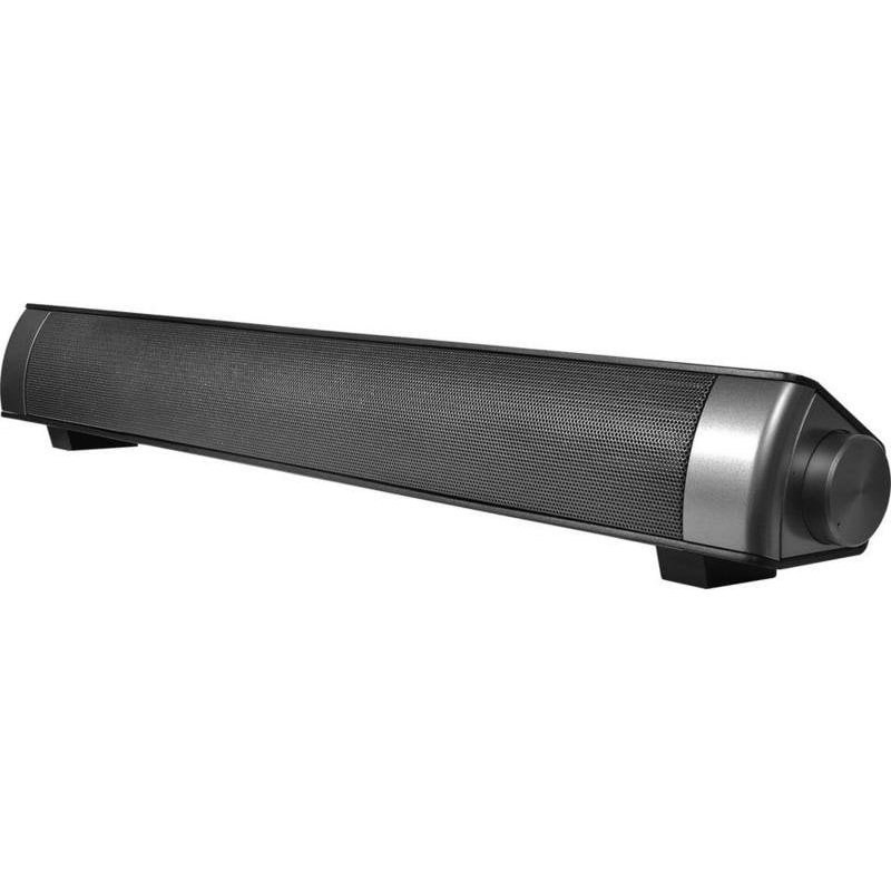 Barre de Son MEGASAT Soundbar I 2.0 12W RMS Filaire LED Noire