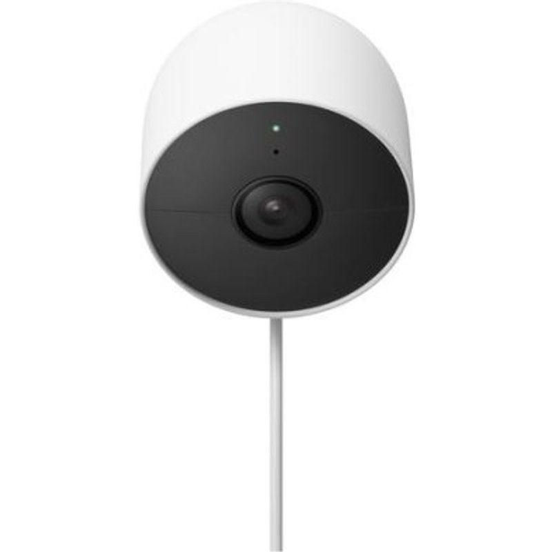 Caméra de surveillance Google GA01317-FR FullHD Vision Nocturne Intérieur et Extérieur Audio