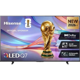 TV Hisense QLED 50Q7S 50" 4K UltraHD 60 Hz Smart TV HomeOS HDR10+ Dolby Vision IQ