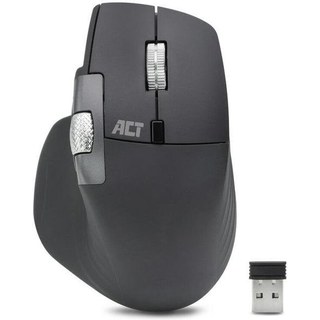 Souris ACT AC5147 Sans Fil Multi-connect Bluetooth USB 4800DPI Gris Silencieux