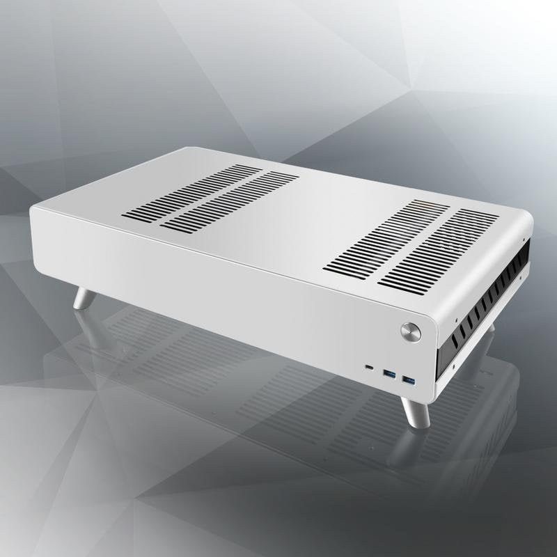 Tour Mini RAIJINTEK Pan Slim ITX Blanc Aluminium Gaming