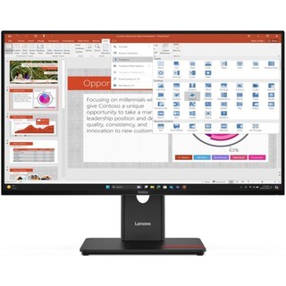 Écran PC Lenovo ThinkVision T27-40 27" Full HD 120 Hz IPS Hub USB Hauteur réglable
