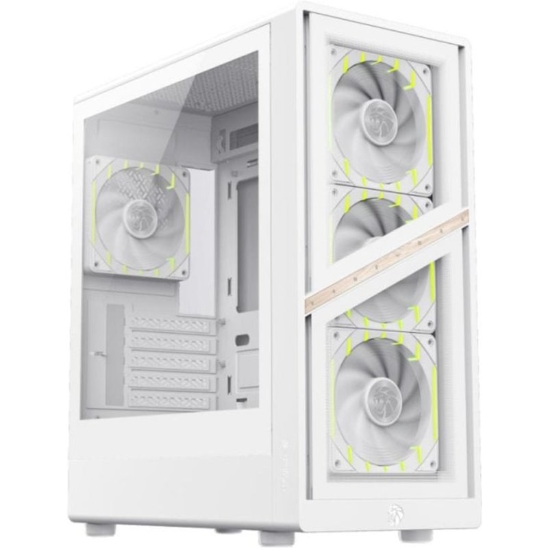 Boitier GameMax AERIS 330 GW Mini Tower Blanc ITX micro ATX ARGB