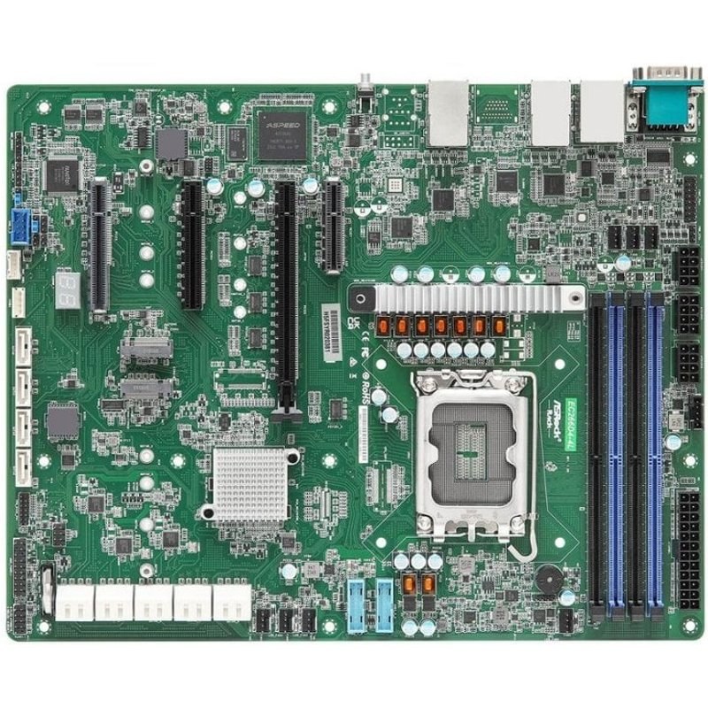 Carte mère AsRock EC266D4-4L Intel C266 LGA1700 DDR5 ATX 4LAN RAID