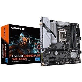 Carte mère Gigabyte B760M GAMING PLUS Wi-Fi DDR4 Intel B760 LGA1700 Micro-ATX Wi-Fi 6