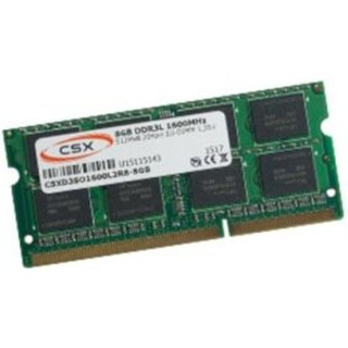 Mémoire RAM Compustocx CSXD3SO1600-2R8 4 Go 1X4GO DDR3 1600 MHz CL11 SO-DIMM 204-pin