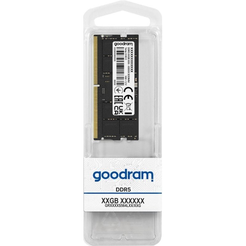 Mémoire RAM Goodram GR5600S564L46S 8 Go 1X8GO DDR5 5600 MHz CL46 SO-DIMM