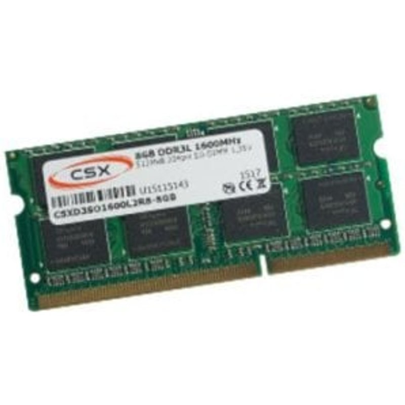 Mémoire RAM Compustocx CSXD3SO1333-2R8-4 Go 4 Go 1X4GO DDR3 1333 MHz CL9 SO-DIMM