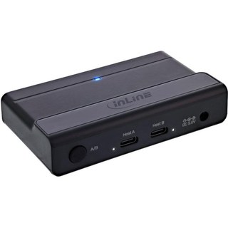 Switch InLine 6 ports 5 Go/s USB 3.2 Gen 1 modèle 60604I LED alimentation DC
