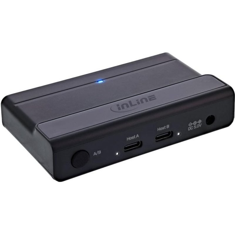 Switch InLine 6 ports 5 Go/s USB 3.2 Gen 1 modèle 60604I LED alimentation DC