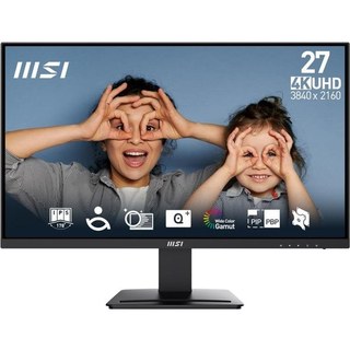 Écran PC MSI Pro MP273UDE 27" UltraHD 4K 60 Hz IPS HDR Haut-parleurs 1MS