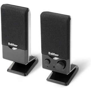 Enceintes Edifier 2.0 filaires USB 1,2 W avec prise 3,5 mm noir