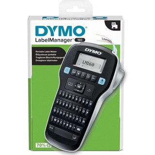 Imprimante transfert thermique DYMO LabelManager 160 AZERTY avec écran LCD et piles AAA