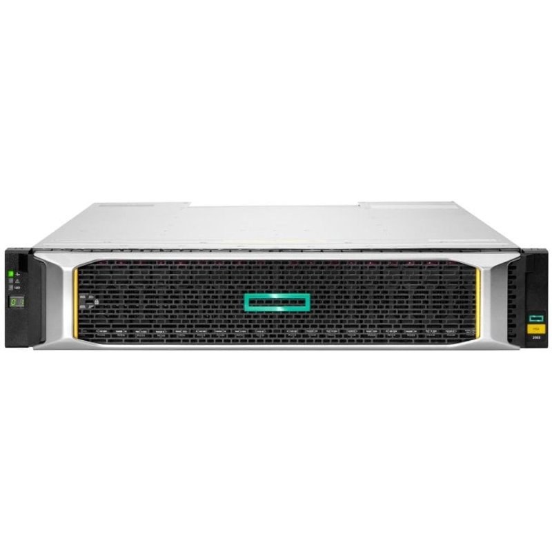 Baie de stockage rack HPE MSA 2060 24X SFF SSD HDD 10GBE iSCSI 2U modulaire