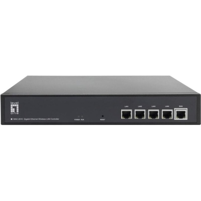 Router LevelOne WAC-2010 Ethernet 10/100/1000 Mbps Métal Noir 256 MB RAM