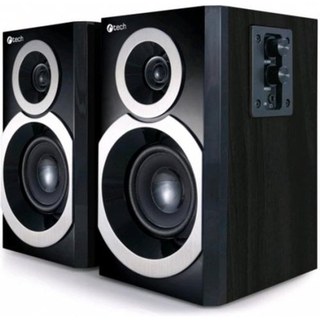 tech-air Haut-parleurs Tech Air filaires 2.0 canaux 20 W avec bois et contrôle rotatif