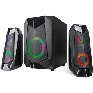 Enceintes Tracer Alámbricos 20W avec Bluetooth et rétroéclairage noir