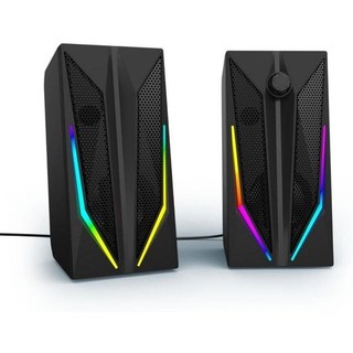 Enceintes Urage BLAST-R 200 Alámbricos 2.0 avec rétroéclairage et USB