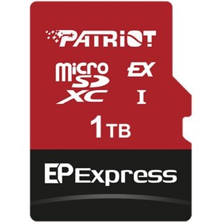 Carte microSD Patriot EP Express 1 To 800/600 Mo/s UHS-I Classe 10
