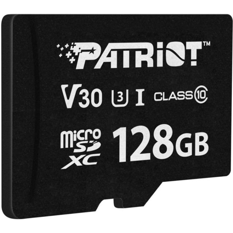 Carte microSDXC Patriot VX 128 Go V30 U3 A2 90 Mo/s lecture