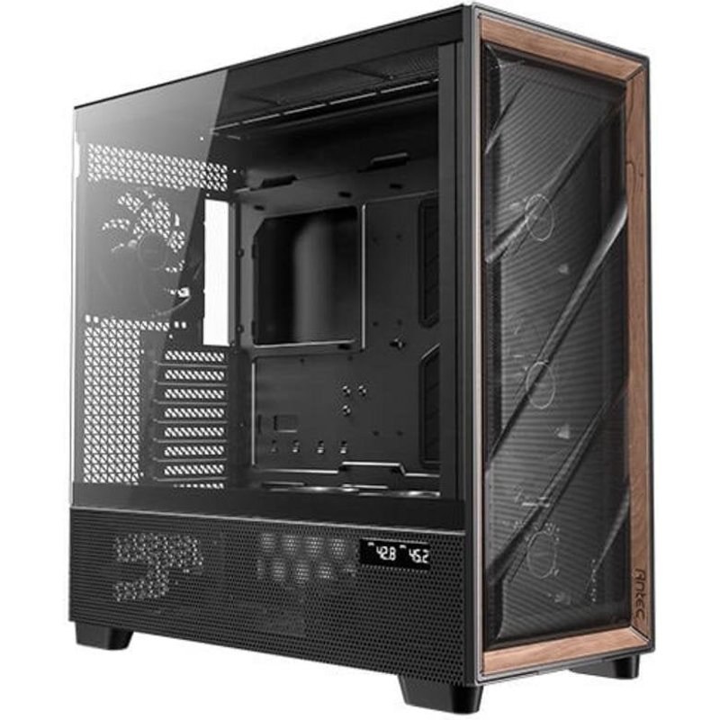 Boîtier Full Tower Noctua FLUX PRO Noir/Bois ATX/EATX/ITX/mATX