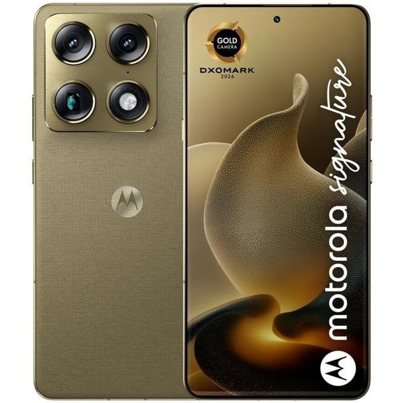 Motorola Signature 5G 16 Go 512 Go Or 6,78" Écran AMOLED