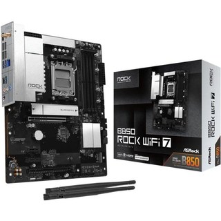 Carte mère AsRock B850 Rock Wi-Fi 7 AMD B850 AM5 DDR5 ATX 2.5GBE RGB